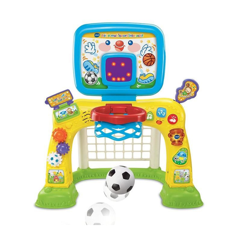 Jeu interactif Bébé Multisport Intéractif - Vtech - Basket/Foot - 12 a 36 mois