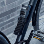 ABUS Antivol pliable Bordo Alarm 6000KA SH avec support - antivol vélo en acier trempé - avec alarme sonore de 100 dB et cylindr