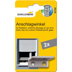 Schellenberg 52102 Support de butée de volet roulant, gris