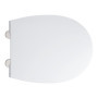 GROHE Siège de toilette Bau en céramique à fermeture souple slim 39923900, blanc alpin, 1 pièce
