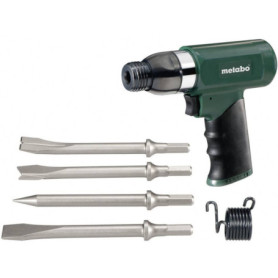 Marteau burineur à air comprimé METABO DMH 30 Set + 4 burins - 6.04115.50
