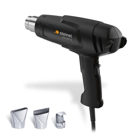 Steinel Pistolet à air chaud HL 1821 S Malette incl. 3 buses, décapeur thermique 1800 W, 300-550°C