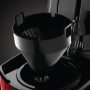 Russell Hobbs Cafetière [Technologie WhirlTech-extraction optimale] Luna rouge (1000W,Verseuse en verre 1,5L, 12 tasses, Program