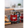 Russell Hobbs Bouilloire Electrique [Design Vintage Premium] Retro Rouge (1,7L, Ebullition Rapide, Jauge Température, Couvercle 