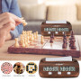 LEAP Horloge d'échecs Pendule d'Échecs Chess Clock chronomètre Professionnel d'échecs, Affichage de Précision Numérique de Haute