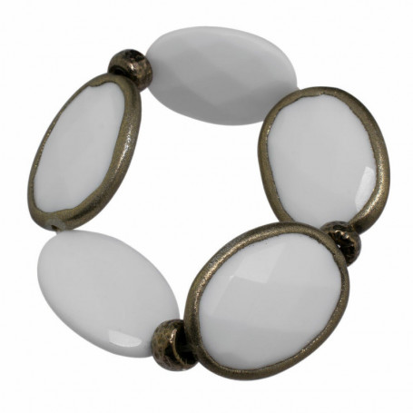 Bracelet Femme Folli Follie 4B9S013W Blanc Acier (7 cm) 37,99 €