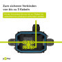 Goobay 56660 Boîtier de Protection IP-66 pour Dominos PG9