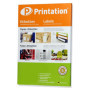 Printation Étiquettes Autocollantes 210 x 148 mm - 200 Étiquettes, 100 Feuille A4 imprimante avec 2 Étiquettes A5 - Étiquettes d