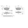Bosch BP264 - Plaquettes de Frein Avant pour Voiture - Qualité Bosch - Réduction du Bruit et de la Poussière - Certifié ECE-R90 