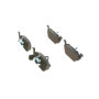 Bosch BP264 - Plaquettes de Frein Avant pour Voiture - Qualité Bosch - Réduction du Bruit et de la Poussière - Certifié ECE-R90 