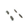 Bosch BP1000 - Plaquettes de Frein Arrière pour Voiture - Qualité Bosch - Réduction du Bruit et de la Poussière - Certifié ECE-R