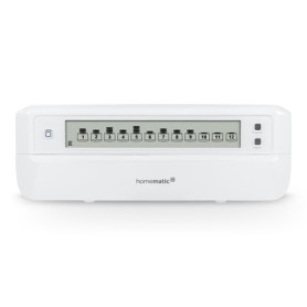 Homematic IP Actionneur de Chauffage au sol - 12 canaux, à commande motorisée Intelligent également par Application, maison conn