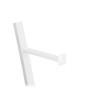 Relaxdays, blanc Ensemble brosse WC porte-papier toilettes serviteur salle de bain, HxlxP: 78 x 29 x 20 cm, acier, plastique, 1