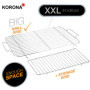 Korona 46117 Barbecue de table électrique avec surface de cuisson XXL (51 x 30 cm) | Idéal pour le balcon | 2200 W | Élément cha