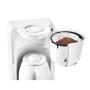 Rowenta CT380110 Cafetière Filtre Adagio Isotherme 8-12 Tasses Verseuse Anti-Goutte Maintien au Chaud 4 Heures Café Blanc