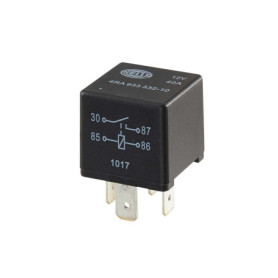 HELLA Relais, courant de travail - 12V - 4pôle - Relais à courant de travail - 4RA 933 332-101