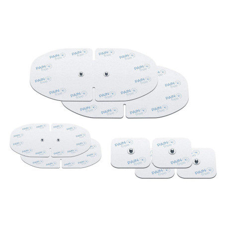 Beurer EM 70 Wireless kit de rechange, 8 électrodes en gel autocollantes pour l'utilisation avec l'appareil EMS / TENS numérique