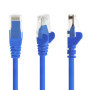 1aTTack.de Câble Réseau Cat6 Cat 6-5X 1m - RJ45 Ethernet LAN DSL Routeur Modem - Bleu