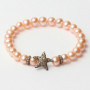 Bracelet Femme Lancaster JLA-BR-STAR-4-PE Marron Orange Argent 925 16 mm 30,99 €