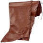 Boland 81993 - Bottes Walker, marron, Accessoire pour costume de pirate, pirate des mers, mousquetaire ou médiéval, Accessoire p