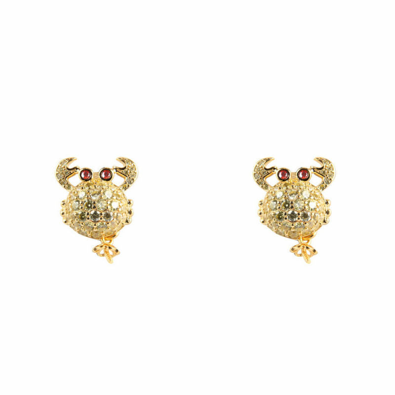 Boucles d'oreilles Femme Lancaster JLA-EAR-CRAB-6 1,2 cm