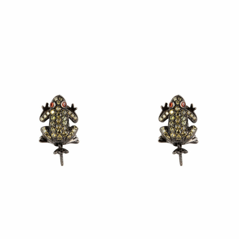 Boucles d'oreilles Femme Lancaster JLA-EAR-FROG-3 1,2 cm