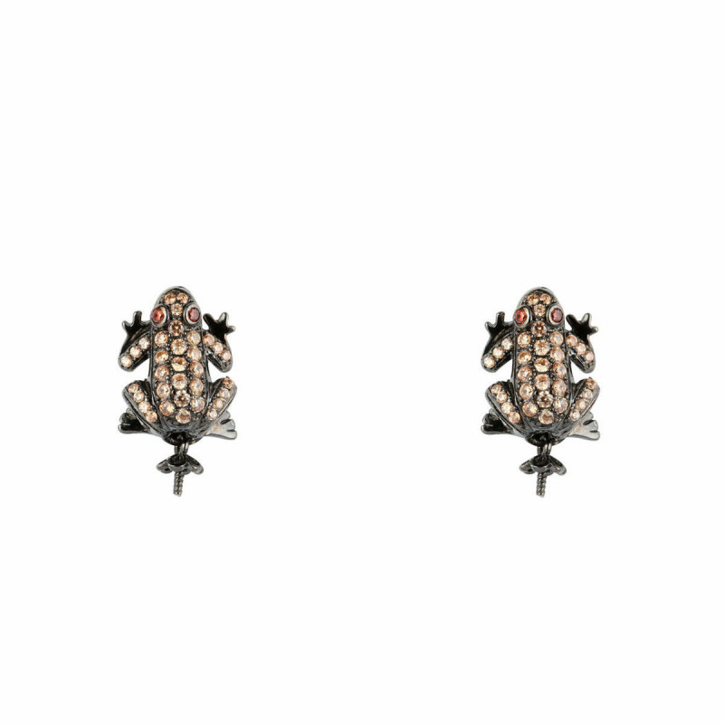 Boucles d'oreilles Femme Lancaster JLA-EAR-FROG-4 1,2 cm