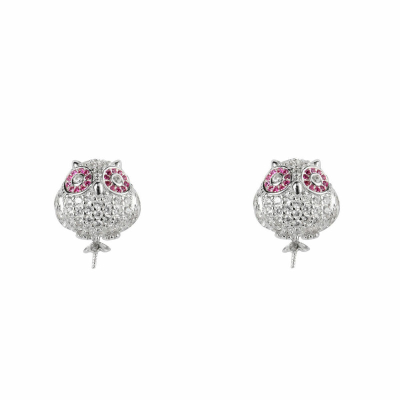 Boucles d'oreilles Femme Lancaster JLA-EAR-OWL-1 1,2 cm