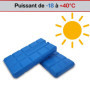 ToCi Lot de blocs réfrigérants pour sac isotherme ou glacière, de 200 ml chacun, ., 16