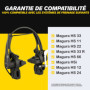 Magura HS Patin de Frein 2 Paire HS11 HS22 HS24 HS33 HS 33 RE HS 33 R Urban HS 33 R Trial HS 33 R Firmtech HS 33 R HSI I Haute P