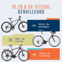 Alphatrail Chaîne de Vélo Parker 10 Vitesses 116 Maillons I Compatible avec Shimano, SRAM, KMC, Connex, Campagnolo I Incl. Attac