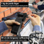 KOHLBURG Antivol velo de sécurité pliable [FUB 2 roues homologué] - Antivol vélo pliant 89 cm avec niveau de sécurité le plus él