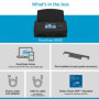 ScanSnap iX1600 Noir Scanner de Documents - Recto Verso, ADF, A4, Wi-FI, sans Fil, USB 3.2