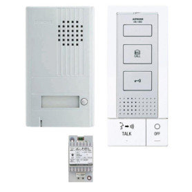 Kit portier Audio 2 Fil Mains Libres