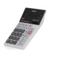 Sharp Calculatrice EL m711g, Pile/Solaire, 100 x 151.5 x 33 mm, Noir/Blanc ELM711GGY