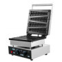 Gaufrier Machine Gaufre Grille-pain gaufrier Lolly Muffin Machine Commercial Électrique Antiadhésif Moule à Pâtisserie Températu