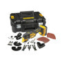 dewalt multi-cutter dewalt dcs355m2 18v 2 x 4.0ah li-ion sans charbons + 32 accessoires coffret t-stak