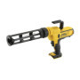 DEWALT - Pistolet à Mastic Électrique XR 18V - DCE560N-XJ - Pistolet à Cartouche 310 ml sans Fil en Coffret, Sans Batterie, Ni C