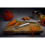 Probus - 670228 Lot de 2 épluche-légumes ergonomiques en acier inoxydable, manche arrondi, lame affutée, lavables au lave-vaisse