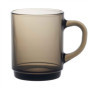 Duralex Tasses è cafè en verre Versailles - Tasses 260 ml pour thè, boissons chaudes - Fumèe - Paquet de 12