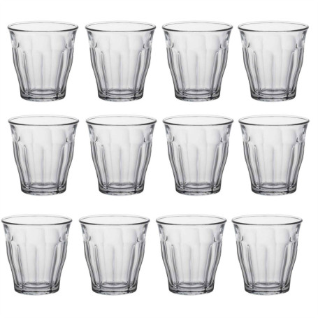 Duralex Verres è Shot/Expresso Picardie - 90 ML - Transparent - Lot de 12