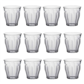 Duralex Verres è Boire Picardie - Gobelets 130 ML pour Eau, jus - Paquet de 12