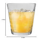 Duralex Verres è Boire Prisme - Gobelets 275 ML pour Eau, jus - Transparent - Paquet de 12