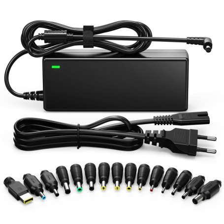 Sunydeal 90W Chargeur universel PC Portable pour Ordinateur HP ASUS Lenovo Dell Acer Toshiba Sony Fujitsu MSI Samsung JBL NUC 18