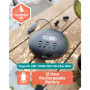 Lecteur CD Portable Bluetooth | Batterie Rechargeable d'une Durée de 12 Heures | Lecteur CD Enfant | AUX Compatible pour Voiture