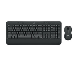 Logitech Ensemble clavier et souris sans fil MK545 ADVANCED, disposition QWERTY US International - Noir