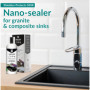 Shieldon Protects Hydrofuge pour Éviers en Granit, Imperméabilisant SINK Pierre Cuisine avec Nano-revêtement - Imprégnation et E