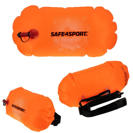 SAFE4SPORT Bouée de Natation Adultes - Aide à la Natation Efficace - Idéale pour les Personnes S'entraînant à la Natation - Boué