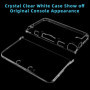 OSTENT Protection Clear Crystal Hard Guard Case Cover Skin Shell pour Nintendo 3DS XL / 3DS LL Couleur Blanc Clair