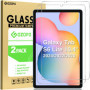 GOZOPO [Lot de 2 Protection Écran pour Samsung Galaxy Tab S6 Lite 10.4 Pouce(2024/2022/2020) 9H HD Film de Protection en Verre T